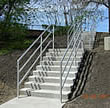 Brush Aluminum Pipe Railings